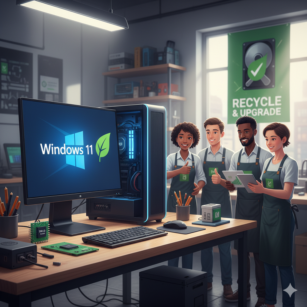 Ne Jetez Pas Votre PC : Installez Windows 11 avec Recycleandgo, Même Sans Compatibilité Officielle !